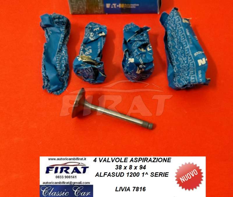 VALVOLE ASPIRAZIONE ALFASUD 1200 (7816)